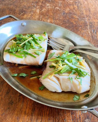 Try this light, bright steamed halibut